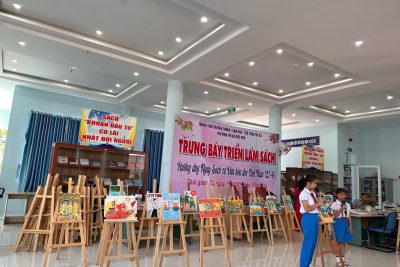 Hội thi vẽ tranh theo sách với chủ đề “Cuốn sách em yêu” năm 2024